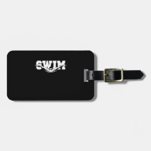 Étiquette À Bagage Swim Swimmers Compétitivité Natation Athlétisme Ca