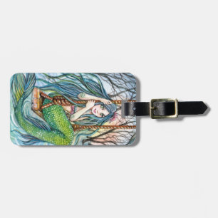 Étiquette À Bagage Swing - Mermaid Art