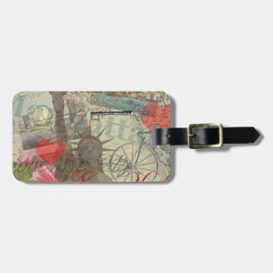 Étiquette À Bagage Symbole d'Art de New York