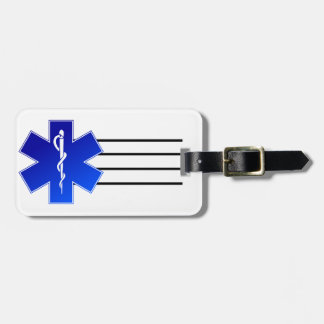 Étiquette À Bagage Symbole de Medical EMS