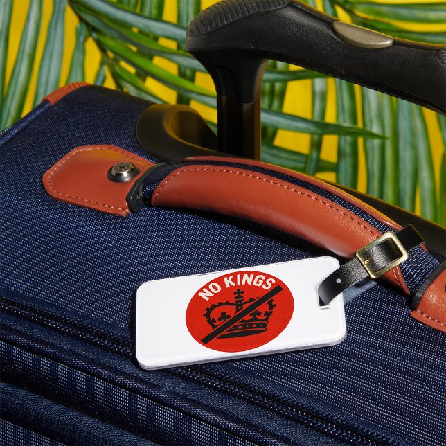 Étiquette À Bagage Symbole de protestation contre les rois (Créateur téléchargé)