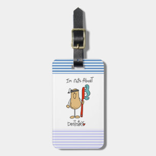 Étiquette À Bagage T-shirts et Cadeaux Fous de Dentisterie