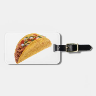 Étiquette À Bagage Taco à coque dure