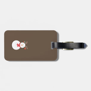 Étiquette À Bagage Tag avec bracelet en cuir
