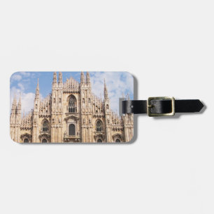Étiquette À Bagage Tag bagage Milan Duomo