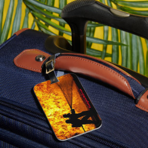 Étiquette À Bagage Tag de bagage d'attaque par pompier