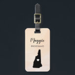 Étiquette À Bagage Tag de bagage de la carte du New Hampshire, fête d<br><div class="desc">Ces étiquettes de bagage d'état font les étiquettes cadeau de mariage parfait ou les étiquettes de sac de bienvenue. Cravate-le à vos cadeaux de demoiselle d'honneur au lieu d'une étiquette-cadeau typique en papier, et ils peuvent l'utiliser pendant des mois et des années à venir. Les étiquettes ont un arrière -...</div>