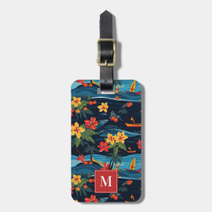 Étiquette À Bagage Tag de bagage de plage Hawaii