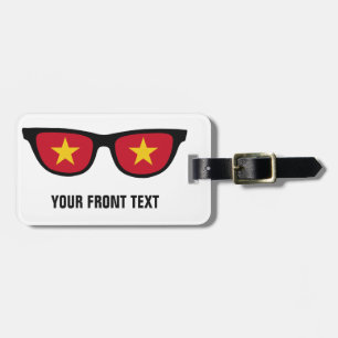 Étiquette À Bagage Tag de bagage personnalisé Vietnamese Shades