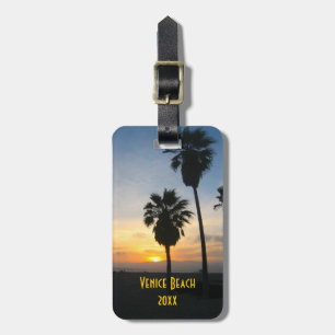 Étiquette À Bagage Tag de la valise Sunset de Venice Beach California