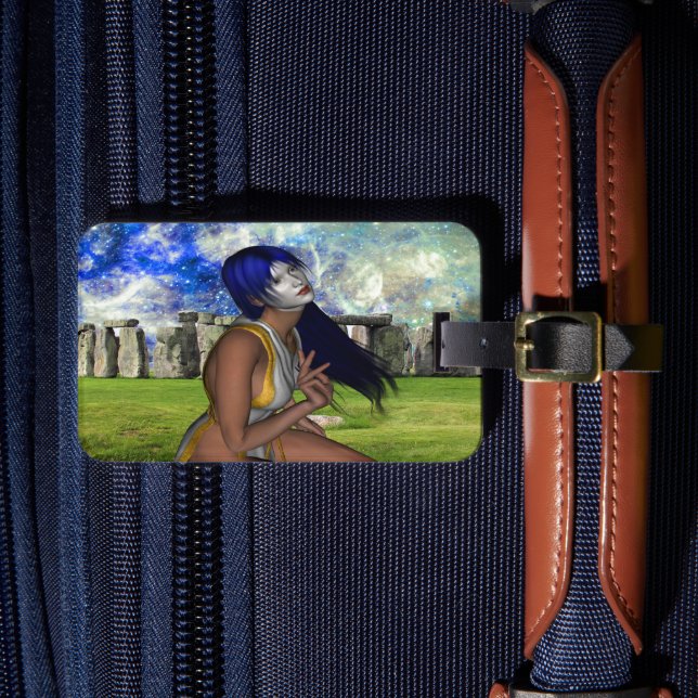 Étiquette À Bagage Tag de méditation de pierre (Insitu Rectoal 4)