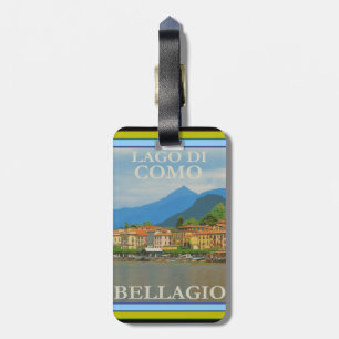 Étiquette À Bagage Tag de sac d'affiche Bellagio Italie