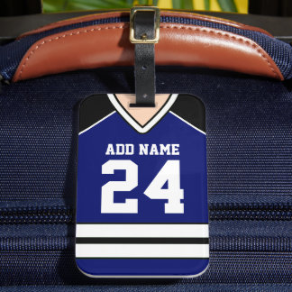 Étiquette À Bagage Tag de sac Hockey Jersey Personnalisé Nom/Numéro