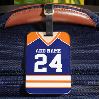 Étiquette À Bagage Tag de sac Hockey Jersey Personnalisé Nom/Numéro