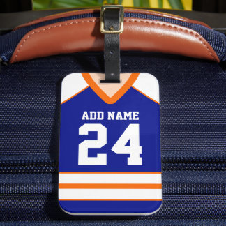Étiquette À Bagage Tag de sac Hockey Jersey Personnalisé Nom/Numéro