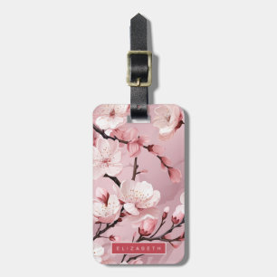 Étiquette À Bagage Tags des bagages Cherry Blossom