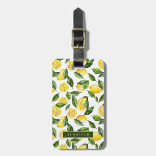 Étiquette À Bagage Tags des bagages citrons