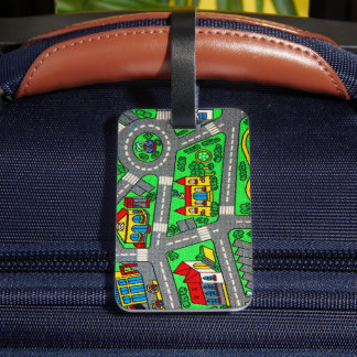 Étiquette À Bagage Tapis de piste Voiture Route Nostalgique, nostalgi