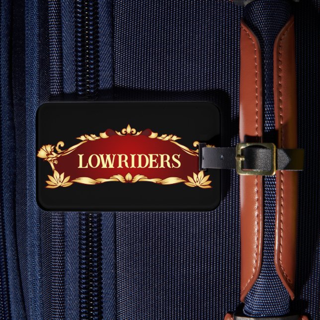 Étiquette À Bagage Tapis de sol pour voiture LowRider (Insitu Rectoal 4)
