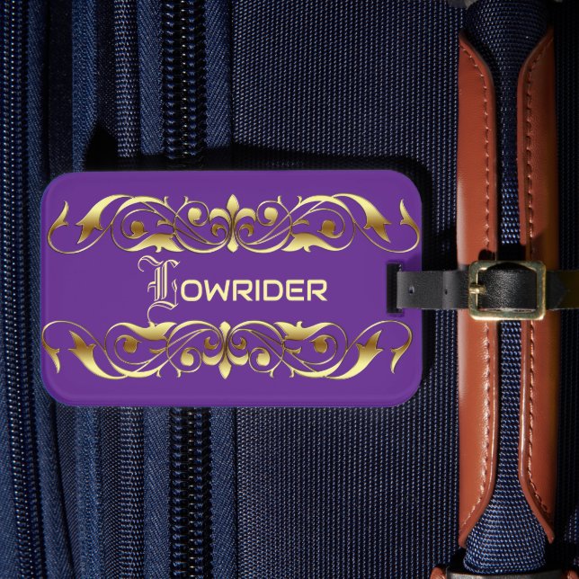 Étiquette À Bagage Tapis de sol pour voiture LowRider (Insitu Rectoal 4)