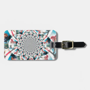 Étiquette À Bagage Tapisserie kényane Kaleidoscope