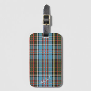 Étiquette À Bagage Tartan classique d'Anderson