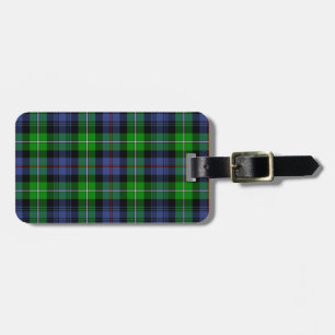 Étiquette À Bagage Tartan du Mackenzie (aka tartan de montagnards de