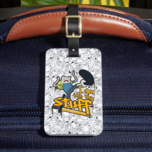 Étiquette À Bagage Temps d'aventure   Finn "Je Suis Dans Ce Genre De 