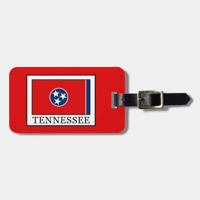 Étiquette À Bagage Tennessee (Devant horizontal)
