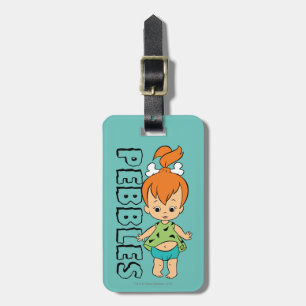 Étiquette À Bagage The Flintstones   Pebbles Flintstone