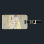 Étiquette À Bagage The Kiss (original Der Kuss) par Gustav Klimt<br><div class="desc">The Kiss (1907-1908). Artiste : Gustav Klimt (1862-1918). Le Kiss (original Der Kuss) est probablement l'oeuvre la plus célèbre de Gustav Klimt. Il a commencé à y travailler en 1907 et c'est le point culminant de sa soi-disant "période d'or". The Kiss est une vintage peinture d'amour et d'amour de l'époque...</div>