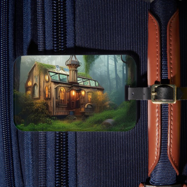 Étiquette À Bagage The River Workshop | Steampunk  (Insitu Rectoal 4)