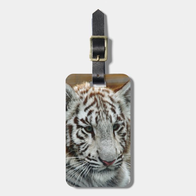 Étiquette À Bagage Tiger20151001 (Devant Vertical)
