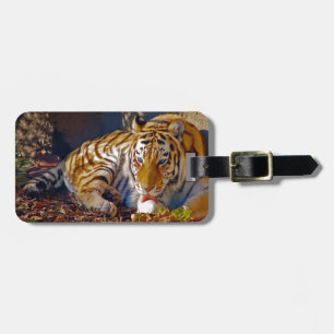 Étiquette À Bagage Tigre