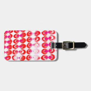 Étiquette À Bagage Tissu Pop Art