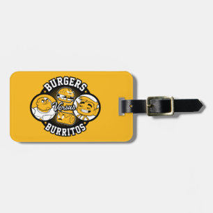 Étiquette À Bagage Titans Ados, allez !   Burgers contre Burritos