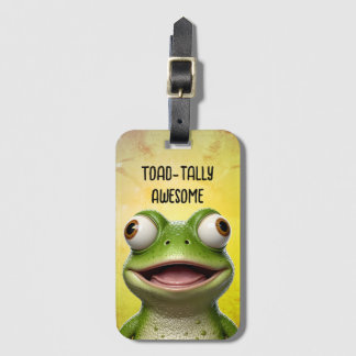 Étiquette À Bagage ToadTally stupéfiant