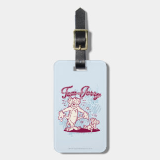 Étiquette À Bagage Tom et Jerry Broke