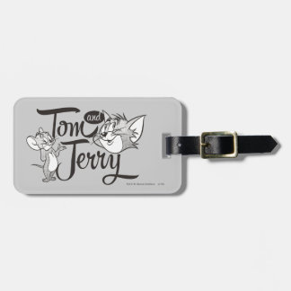 Étiquette À Bagage Tom Et Jerry | Tom Et Jerry Ont L'Air Doux