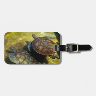 Étiquette À Bagage Tortues de mer