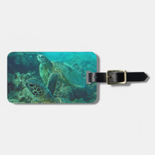Étiquette À Bagage Tortues d'Hawaï Honu