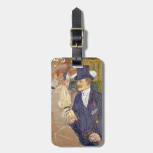 Étiquette À Bagage Toulouse-Lautrec - L'Anglais à la Rouge