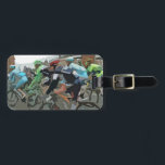 Étiquette À Bagage Tour De France 2014<br><div class="desc">Photo prise à Acomb,  York,  Royaume-Uni au Tor De France 2014.</div>