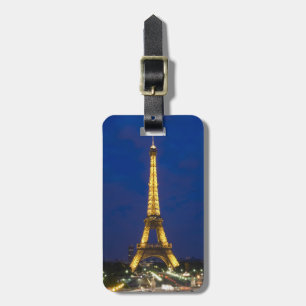 Étiquette À Bagage Tour Eiffel