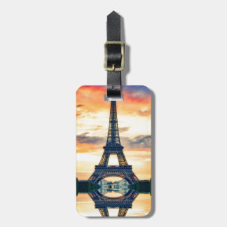 Étiquette À Bagage Tour Eiffel Paris Soirée européenne