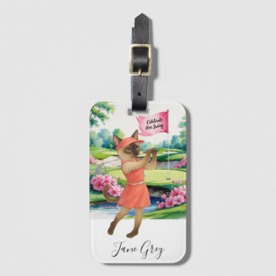 Étiquette À Bagage Tournoi féminin de golf pour le golf de chats de S
