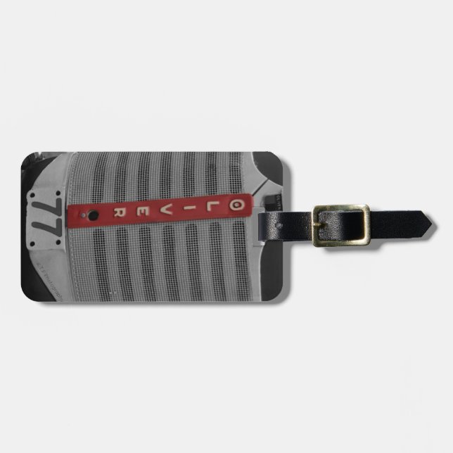 Étiquette À Bagage Tracteur d'Oliver (Devant horizontal)