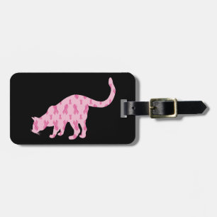 Étiquette À Bagage Traite le chat cancéreux