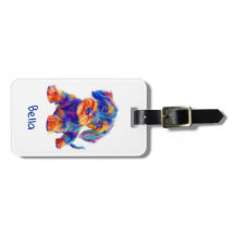 Travel Dog, coloured, cute