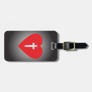 Étiquette À Bagage Traverser mon coeur
